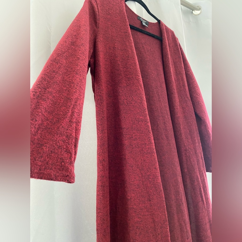 Burgundy cardigan - Picture 5 of 6